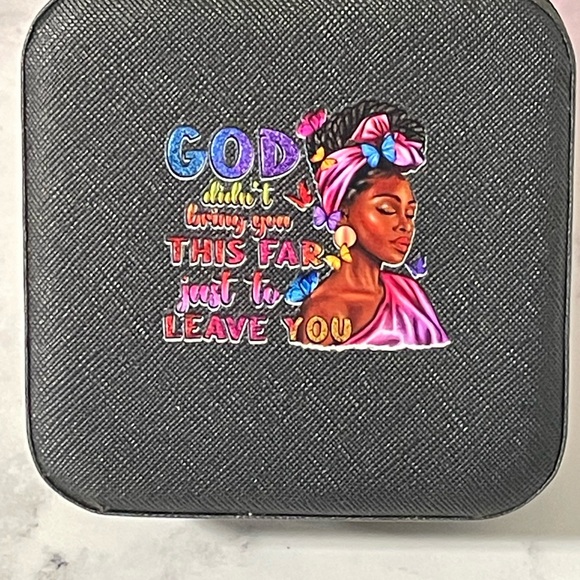 NWOT Handmade Portable Mini Jewelry Box Various Designs - Picture 7 of 12